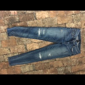 White House Black Market ripped jeans